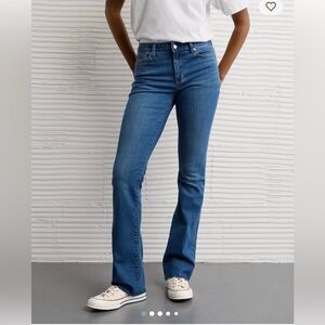 American Eagle Outfitters Blue Flare Jeans